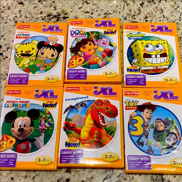 Fisher-Price IXL learning system games CD - Picture 1 of 1